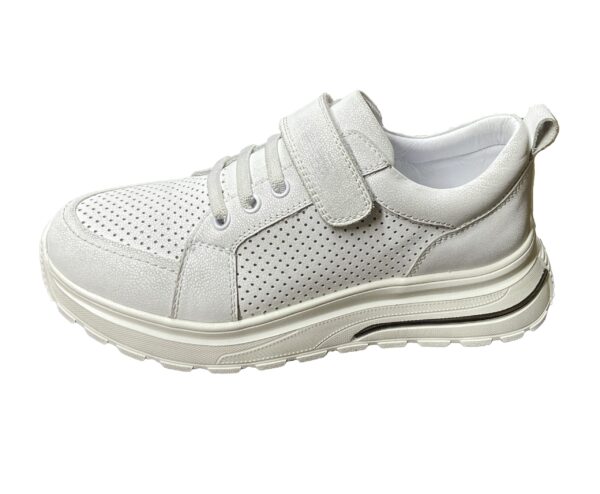 Unisex Çocuk Spor Ayakkabı - Bağcıklı & Cırtlı, Hakiki Deri - Ortopedik Rahat Günlük Kullanım