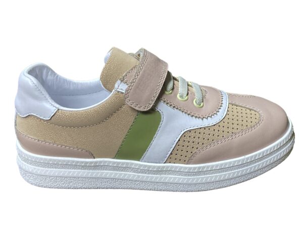 Unisex Çocuk Spor Ayakkabı - Bağcıklı & Cırtlı, Hakiki Deri - Ortopedik Rahat Günlük Kullanım