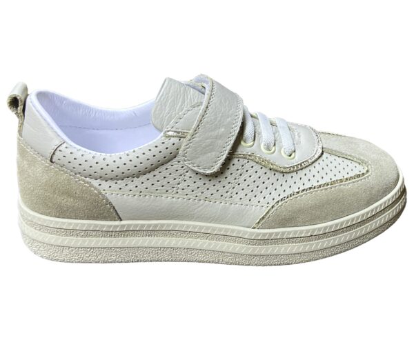 Unisex Çocuk Spor Ayakkabı - Bağcıklı & Cırtlı, Hakiki Deri - Ortopedik Rahat Günlük Kullanım