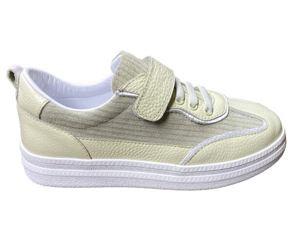 Unisex Çocuk Spor Ayakkabı - Bağcıklı & Cırtlı, Hakiki Deri - Ortopedik Rahat Günlük Kullanım